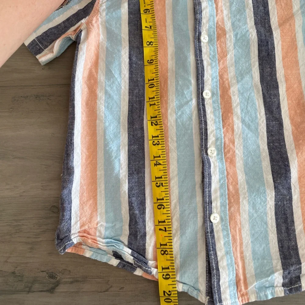 Tommy Bahama boys button down shirt size M 7/8